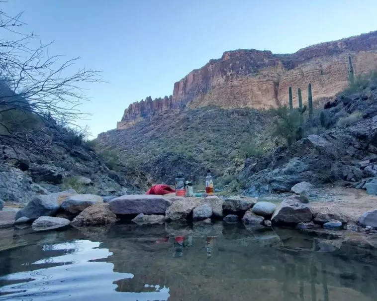 how to get to Kaiser Hot Springs