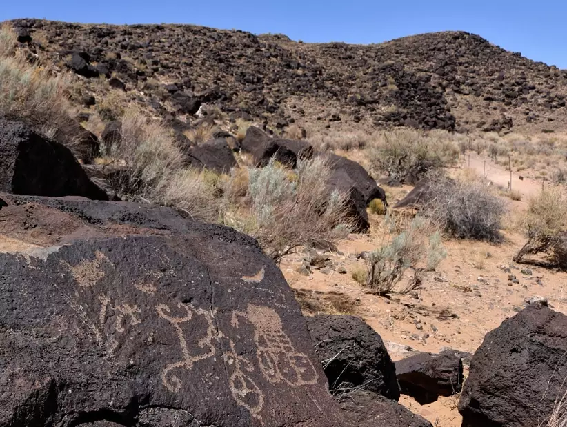 Piedras Marcadas Canyon trail guide